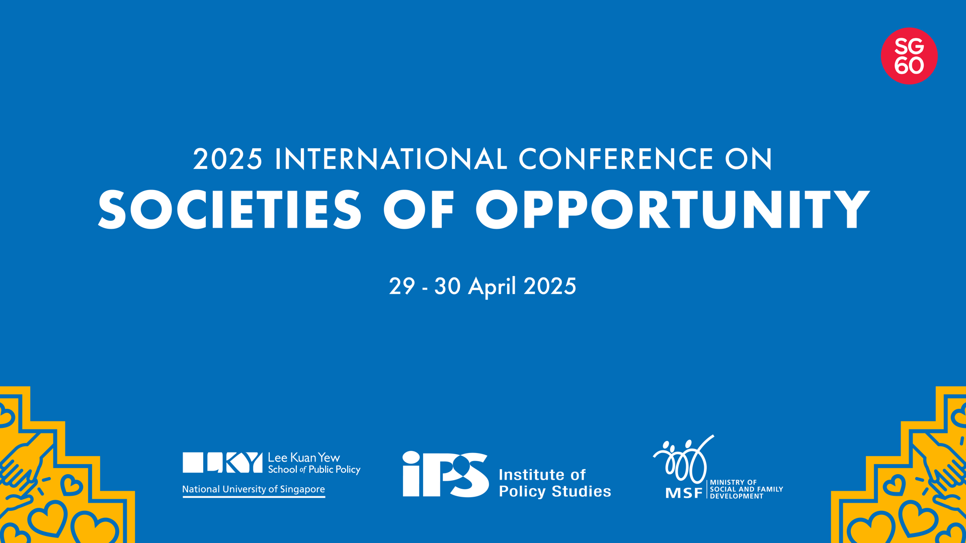 International Conference on Societies of Opportunity (ICSO) 2025